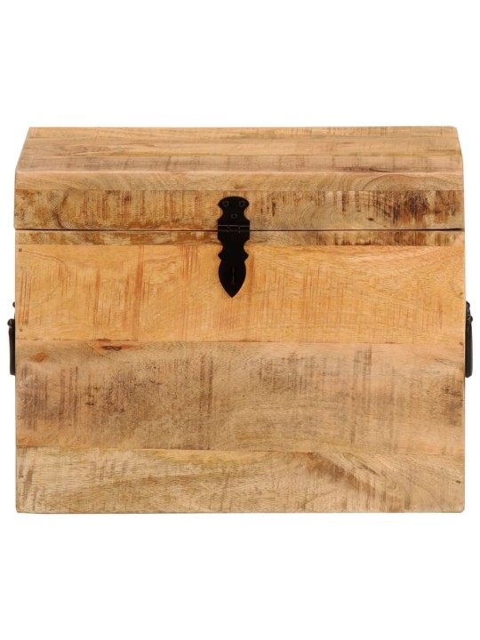 Úložný box 39 x 28 x 31 cm masivní mangovníkové dřevo
