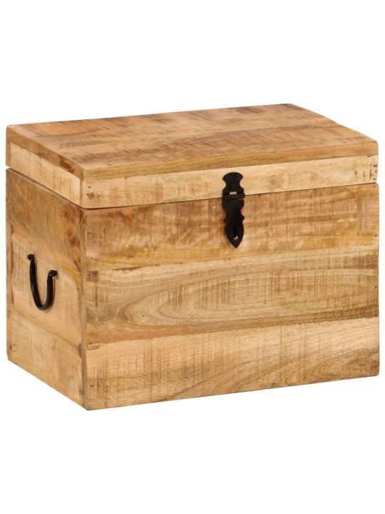 Úložný box 39 x 28 x 31 cm masivní mangovníkové dřevo