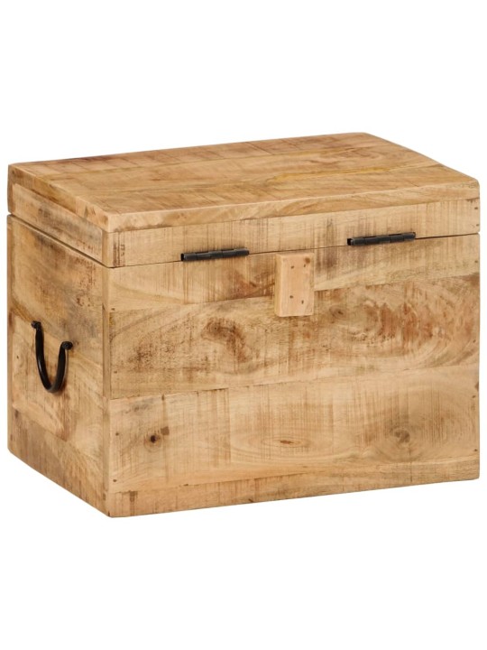 Úložný box 39 x 28 x 31 cm masivní mangovníkové dřevo