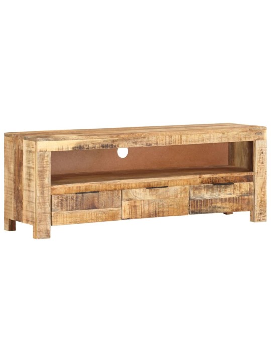 TV stolek 110 x 30 x 40 cm hrubé mangovníkové dřevo