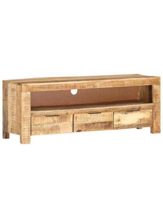 TV stolek 110 x 30 x 40 cm hrubé mangovníkové dřevo