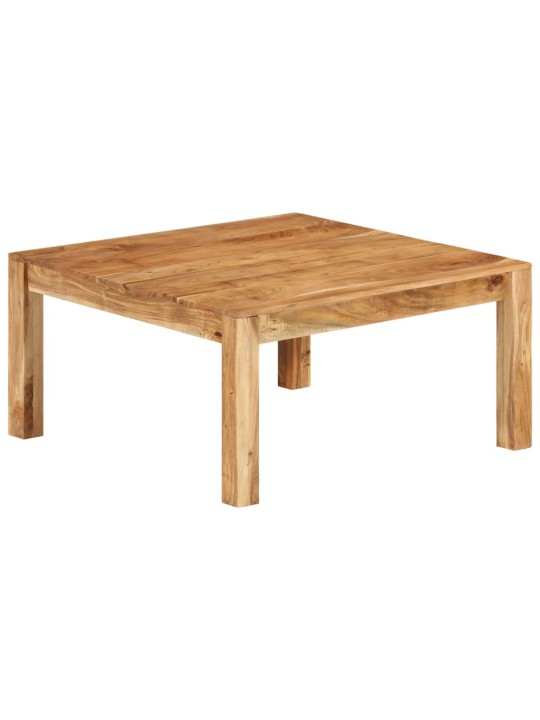 Konferenční stolek 80 x 80 x 40 cm masivní akáciového dřevo