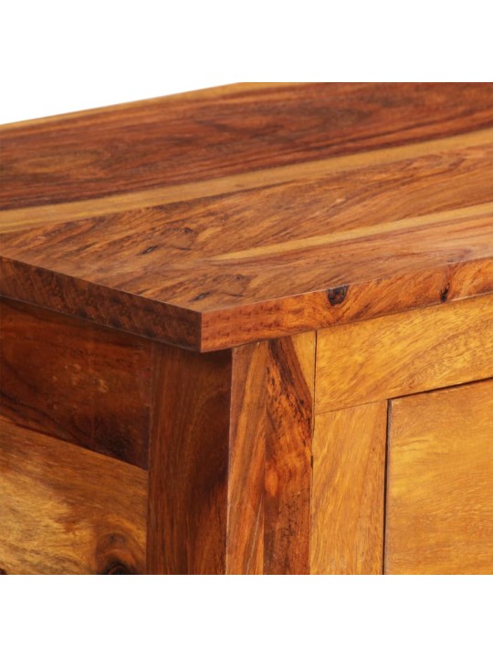 Příborník se 3 zásuvkami 110x30x80 cm masivní akáciové dřevo