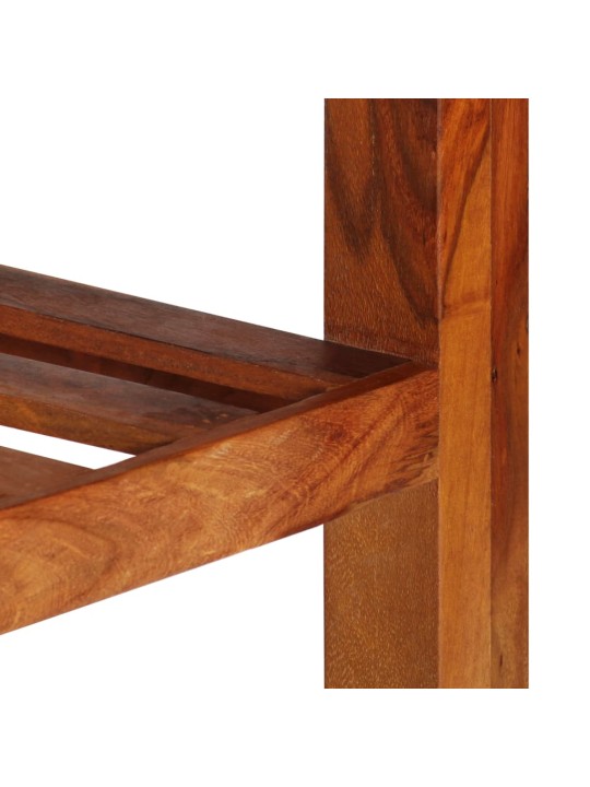 Příborník se 3 zásuvkami 110x30x80 cm masivní akáciové dřevo
