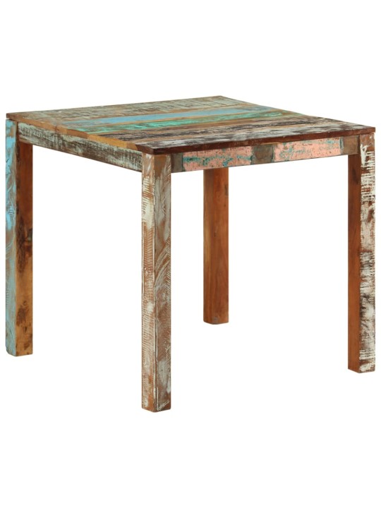 Jídelní stůl 82 x 80 x 76 cm masivní recyklované dřevo