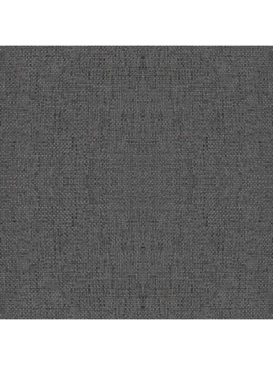 Otočné jídelní židle 4 ks tmavě šedé textil