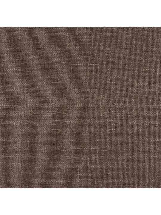Otočné jídelní židle 4 ks taupe textil