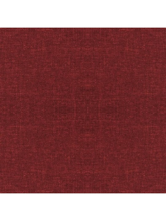 Otočné jídelní židle 2 ks vínové textil