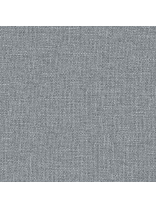 Masážní křeslo světle šedé textil