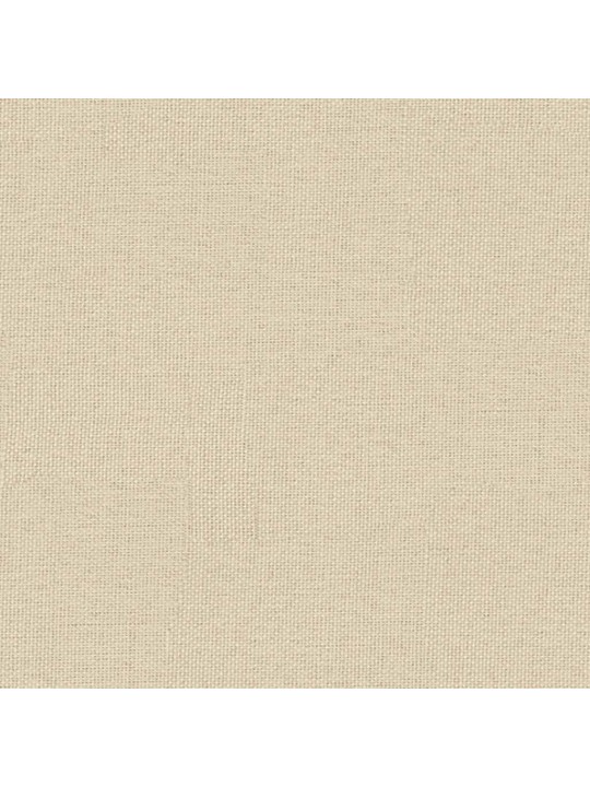 Masážní křeslo krémové textil