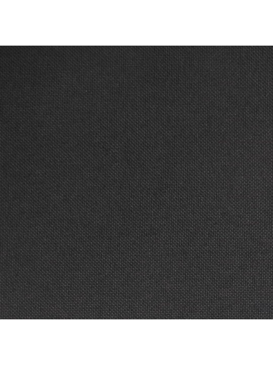 Polohovací křeslo černé textil