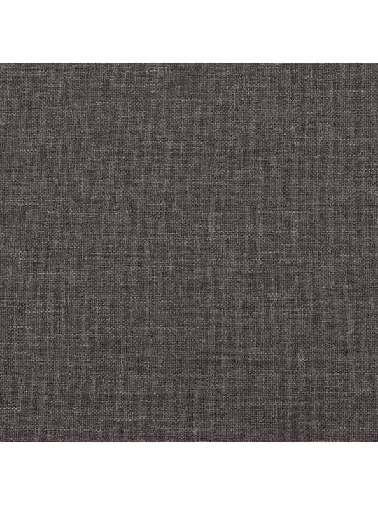 Masážní křeslo tmavě šedé textil