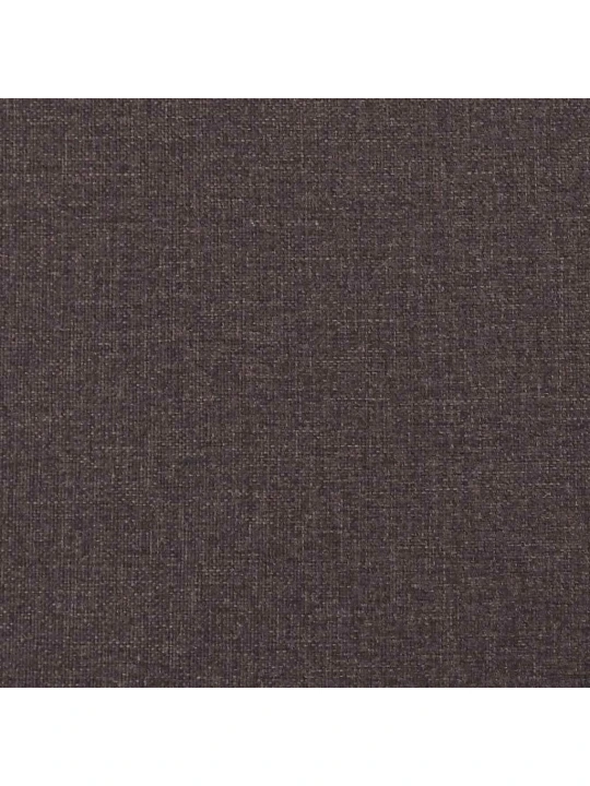 Polohovací křeslo tmavě hnědé textil