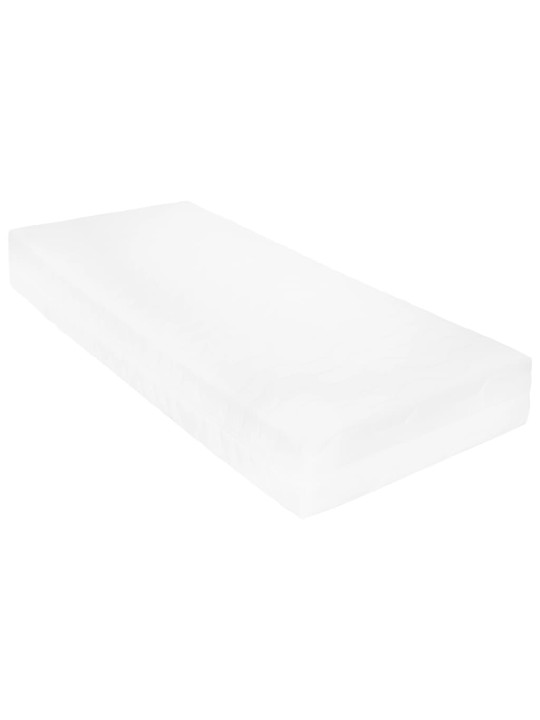 Válenda s matrací 90 x 200 cm masivní borové dřevo