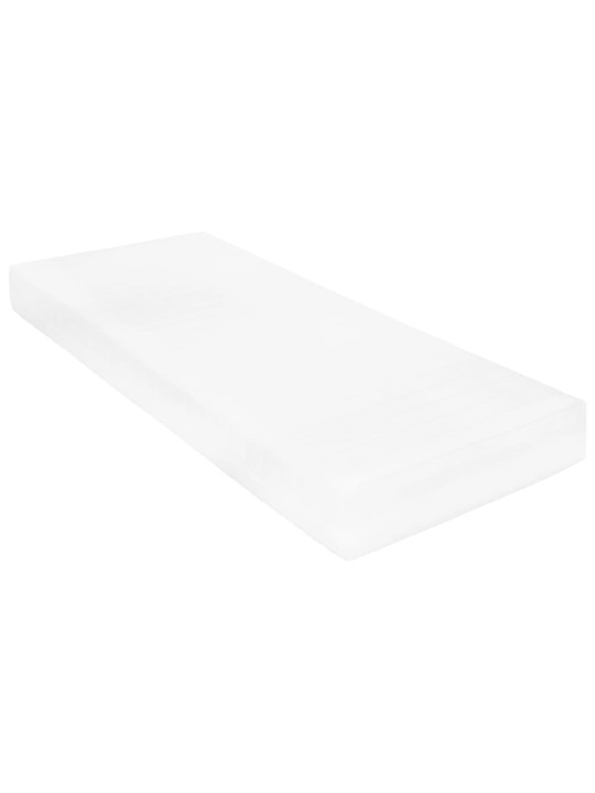 Válenda s matrací 90 x 200 cm masivní borové dřevo