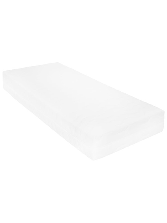 Válenda s matrací 90 x 200 cm masivní borové dřevo