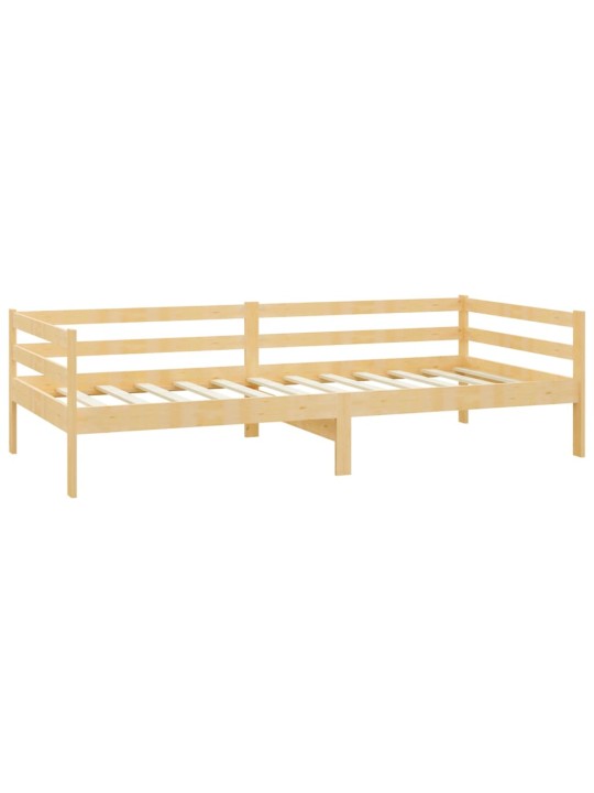 Válenda se zásuvkami 90 x 200 cm masivní borové dřevo