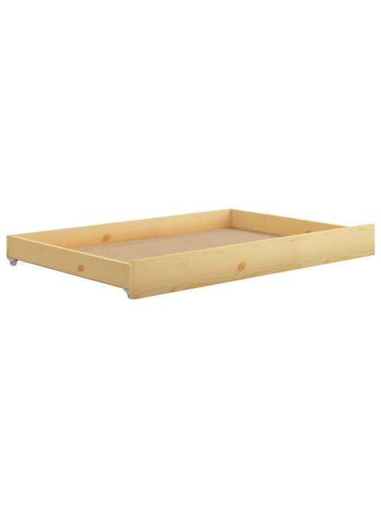 Výsuvná válenda 2× (90 x 200 cm) masivní borové dřevo