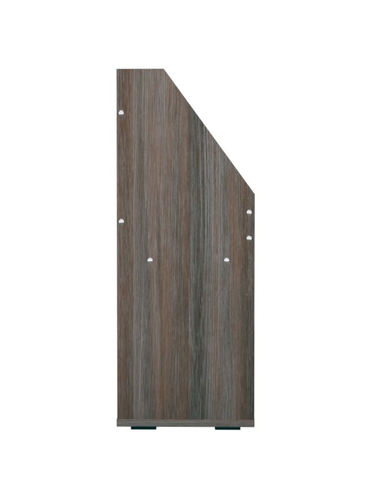 Dětský regál na časopisy šedý dub sonoma 71x30x78,5 cm kompozit