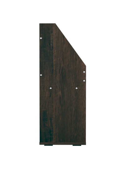 Dětský regál na časopisy kouřový dub 71 x 30 x 78,5 cm kompozit