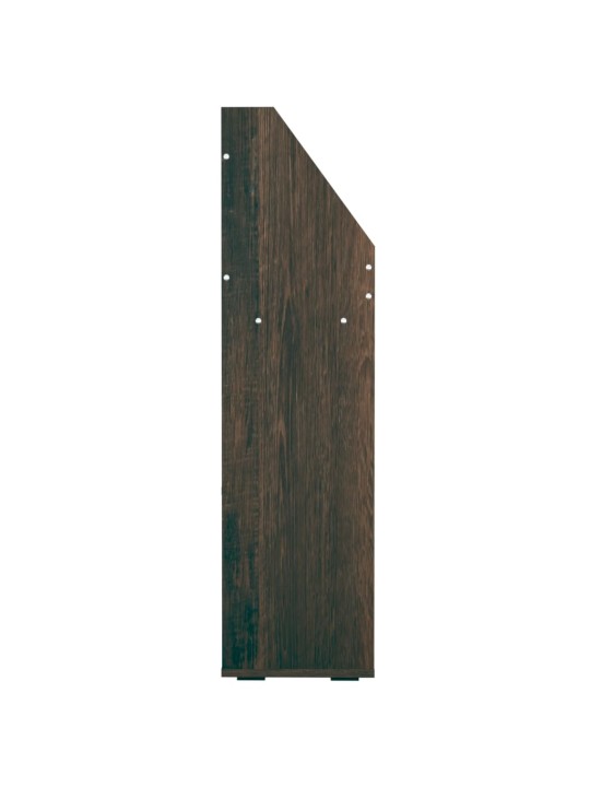 Dětský regál na časopisy kouřový dub 71 x 30 x 114 cm kompozit