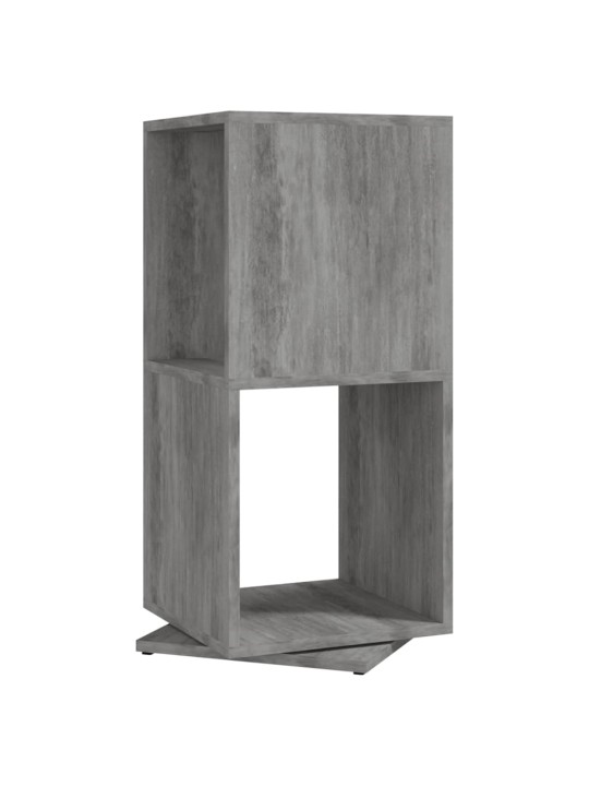 Otočná skříňka betonově šedá 34,5x34,5x75,5 cm kompozitní dřevo