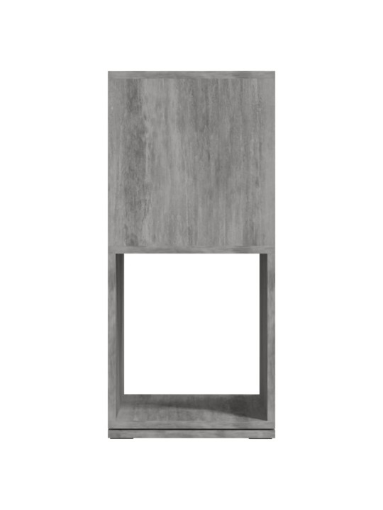 Otočná skříňka betonově šedá 34,5x34,5x75,5 cm kompozitní dřevo