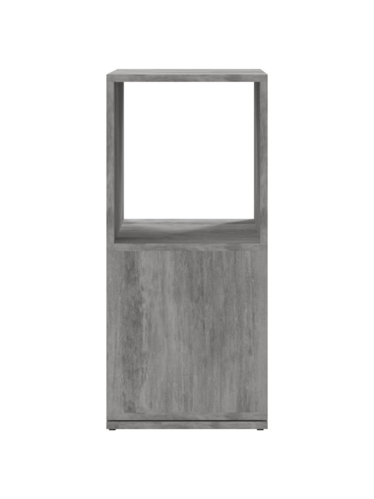 Otočná skříňka betonově šedá 34,5x34,5x75,5 cm kompozitní dřevo