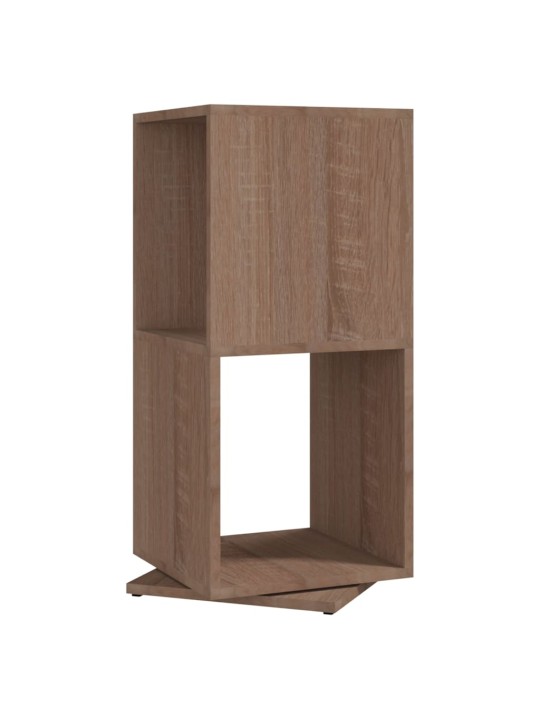 Otočná skříňka dub sonoma 34,5x34,5x75,5 cm kompozitní dřevo