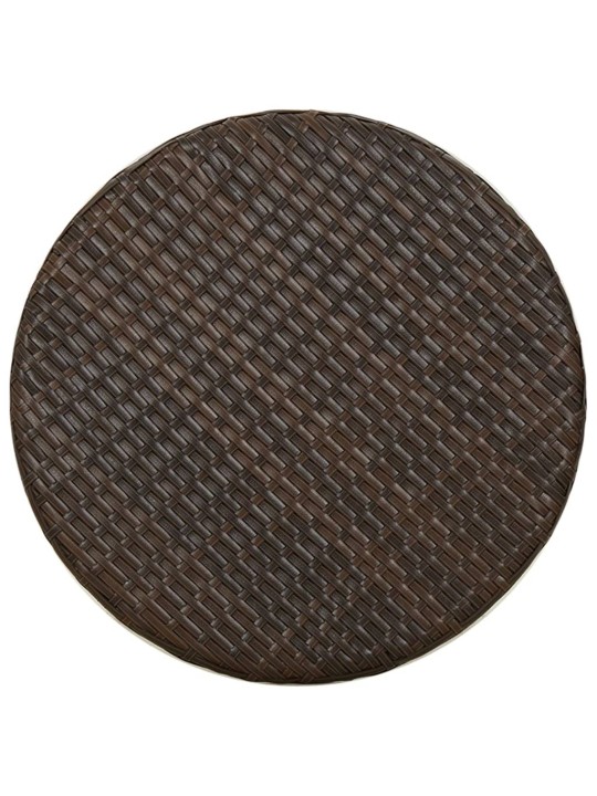 Čajový stolek hnědý 45 cm polyratan