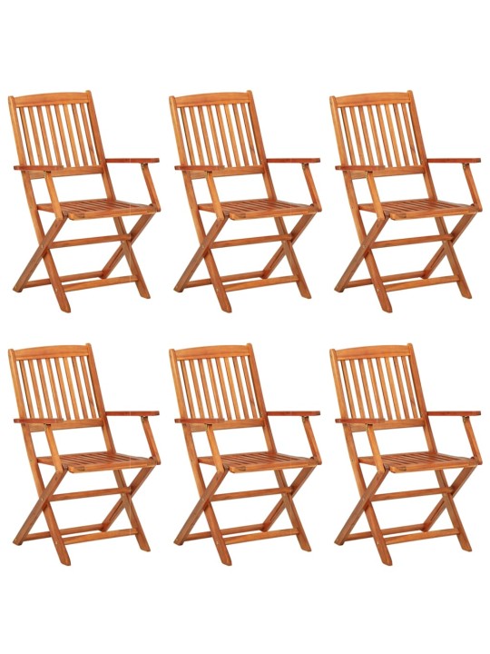 7dílný zahradní jídelní set 180x90x75 cm masivní akáciové dřevo