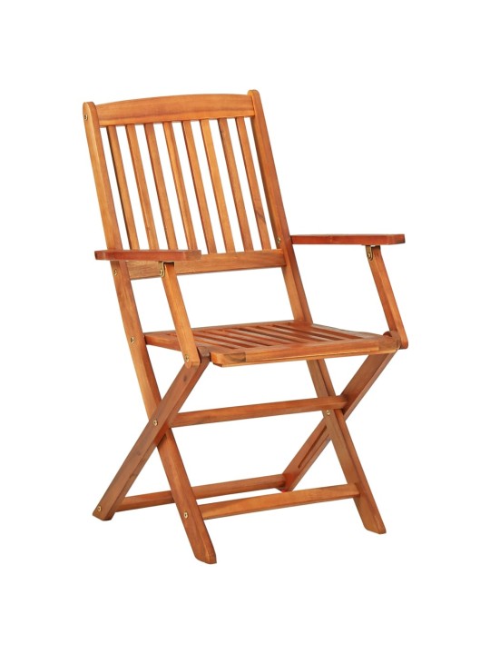 9dílný zahradní jídelní set 180x90x75 cm masivní akáciové dřevo
