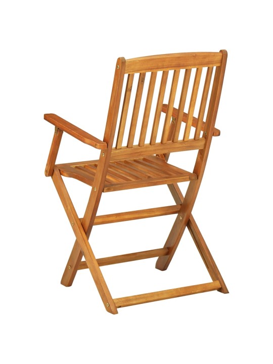 9dílný zahradní jídelní set 180x90x75 cm masivní akáciové dřevo