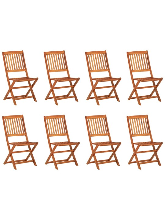 9dílný zahradní jídelní set 180x90x75 cm masivní akáciové dřevo