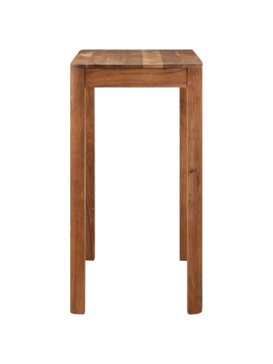 Barový stůl masivní akácie s medovým povrch 110 x 55 x 106 cm