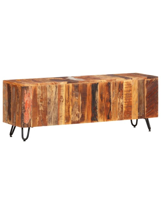 TV skříňka 110 x 30 x 40 cm masivní recyklované dřevo