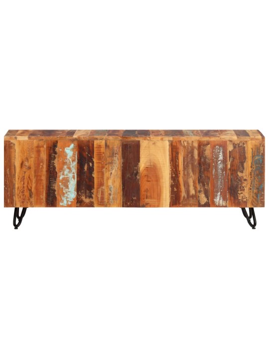 TV skříňka 110 x 30 x 40 cm masivní recyklované dřevo