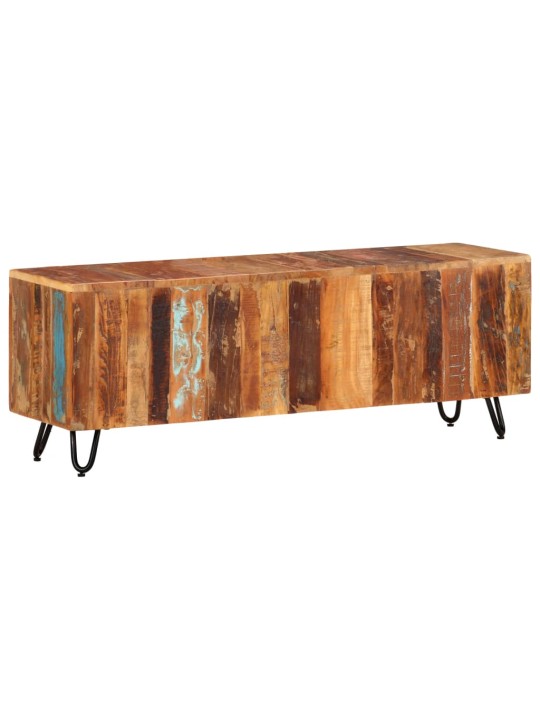 TV skříňka 110 x 30 x 40 cm masivní recyklované dřevo