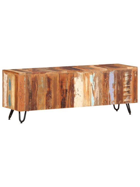 TV skříňka 110 x 30 x 40 cm masivní recyklované dřevo