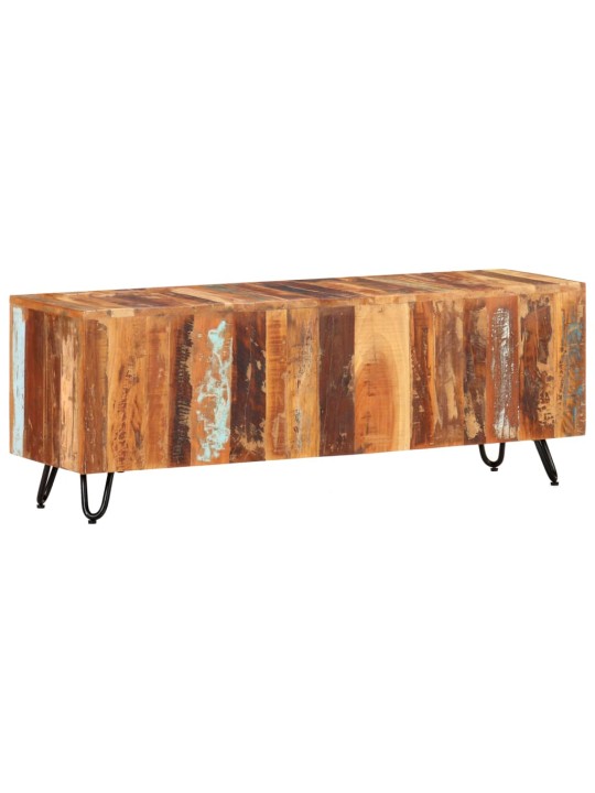 TV skříňka 110 x 30 x 40 cm masivní recyklované dřevo