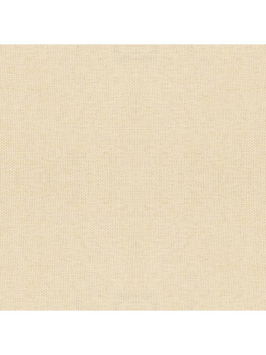 Otočné jídelní židle 4 ks krémové textil