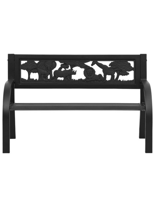 Dětská zahradní lavice 86 cm ocel