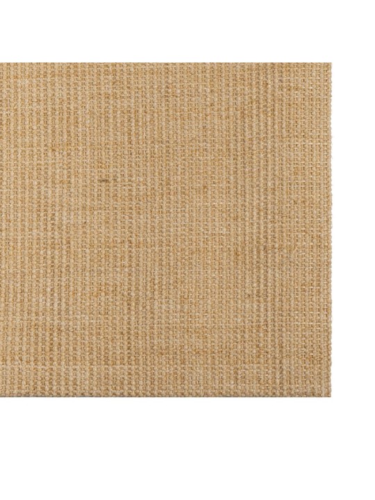 Koberec přírodní sisal 100 x 100 cm