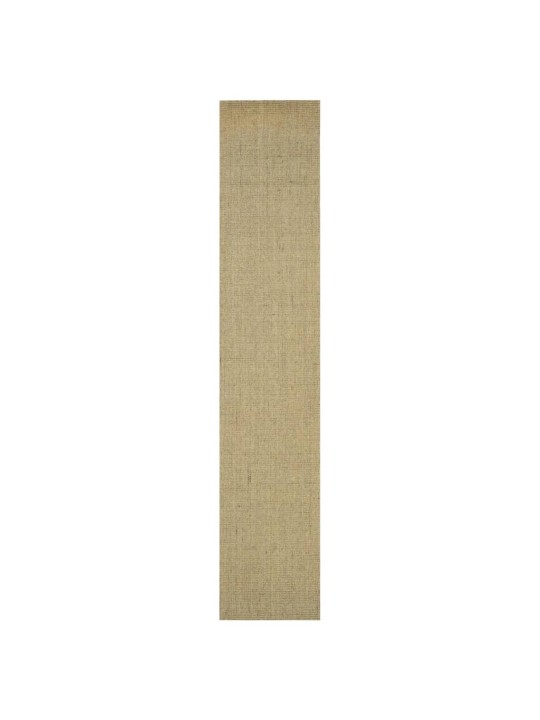 Koberec přírodní sisal 66 x 350 cm zelený
