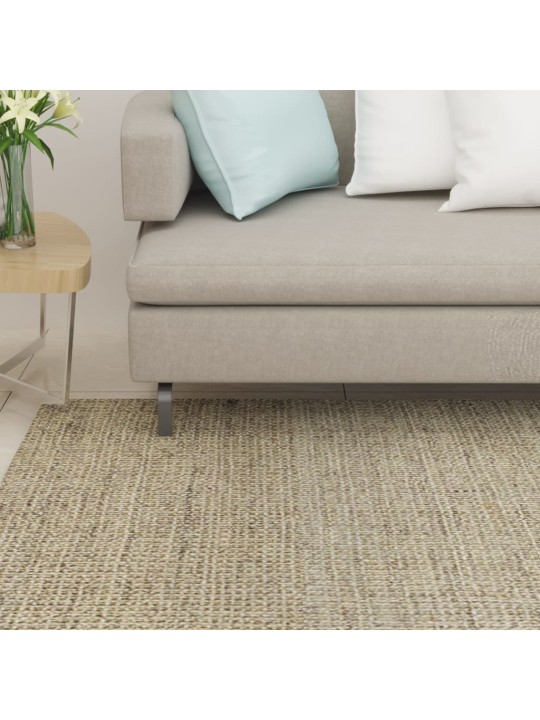 Koberec přírodní sisal 66 x 350 cm zelený
