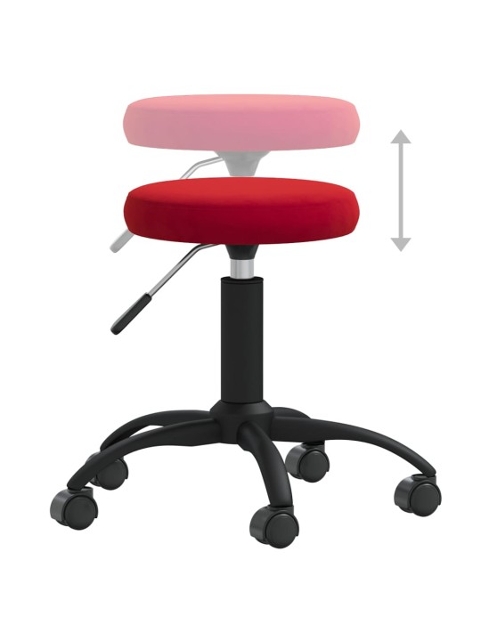Jídelní židle vínová samet