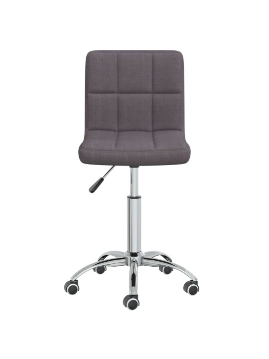 Otočná jídelní židle taupe textil
