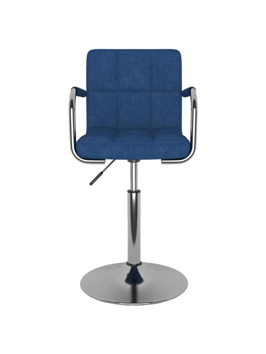 Jídelní židle modrá textil