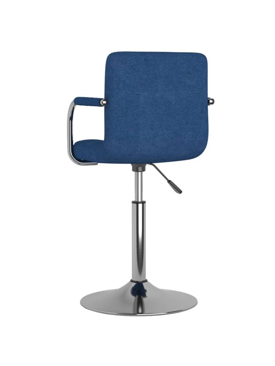 Jídelní židle modrá textil