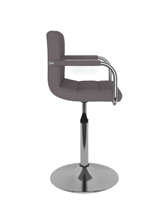 Jídelní židle taupe textil